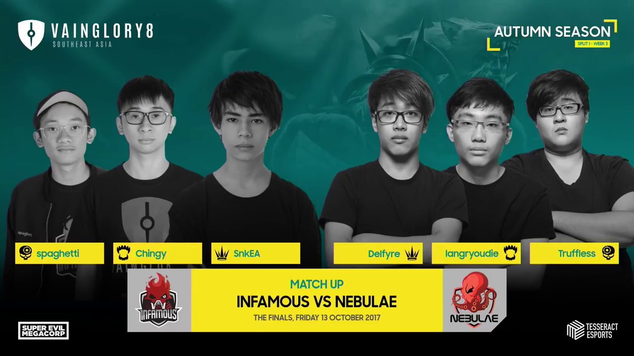 Nebulae vs Infamous Finals SEA Vainglory 8 Autumn Season S1W3