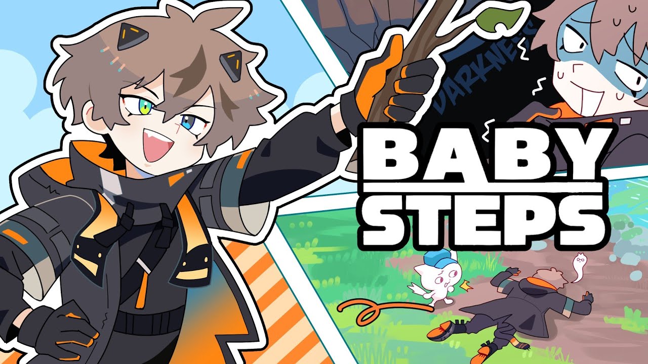 ONE BABY STEP AT A TIME 【 BABY STEPS 】 【 NIJISANJI EN | Alban Knox 】