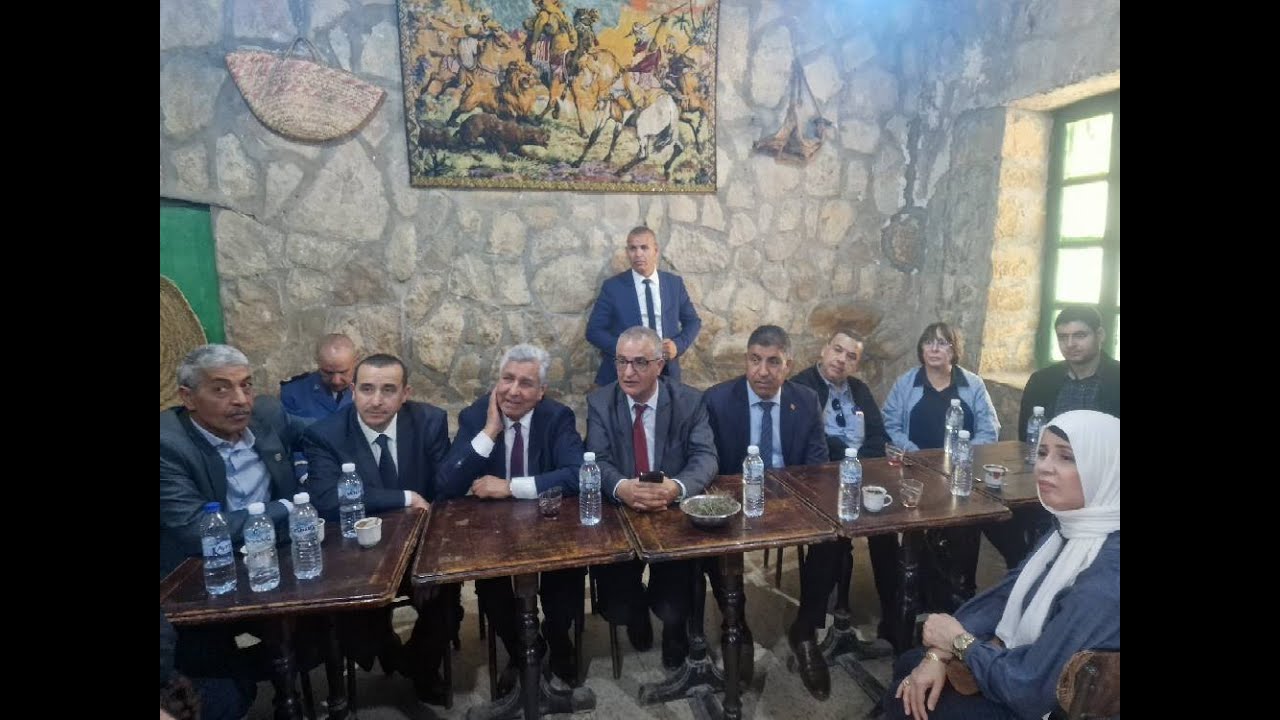 زيارة العمل للسيد رئيس المجلس الوطني لحقوق الإنسان إلى ولاية بوسعادة المنتدبة