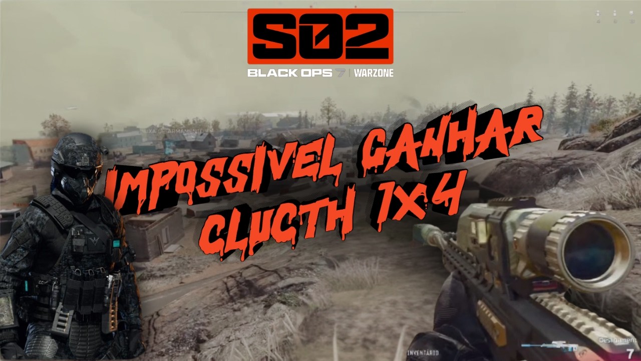 EM BUSCA DA PRIMEIRA VITÓRIA SOLO - Clutch 1x4🔥