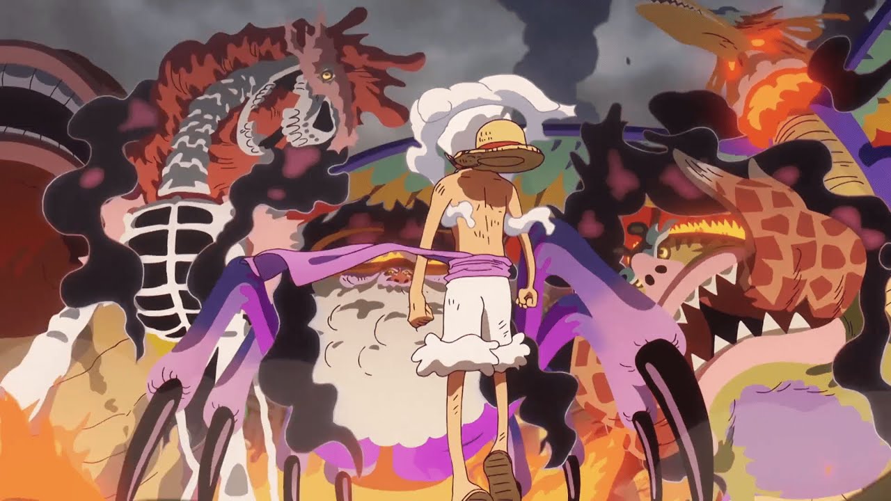 Luffy Gear 5 vs The Gorosei「One Piece AMV」Monster