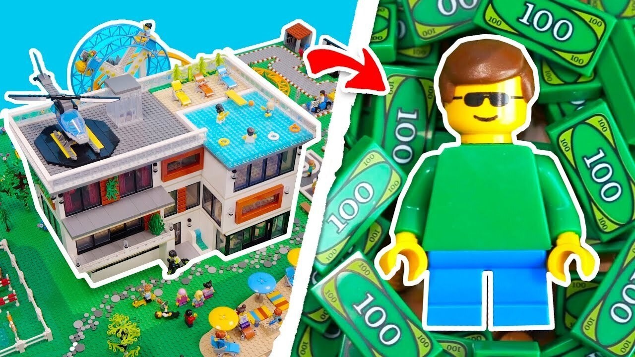 J'ai construit un complexe hôtelier de luxe en LEGO !