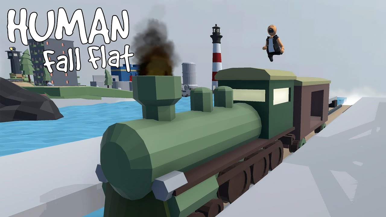 Human Fall Flat - Escape: Red Adventure | PC | Custom Map [4K 60ᶠᵖˢ]
