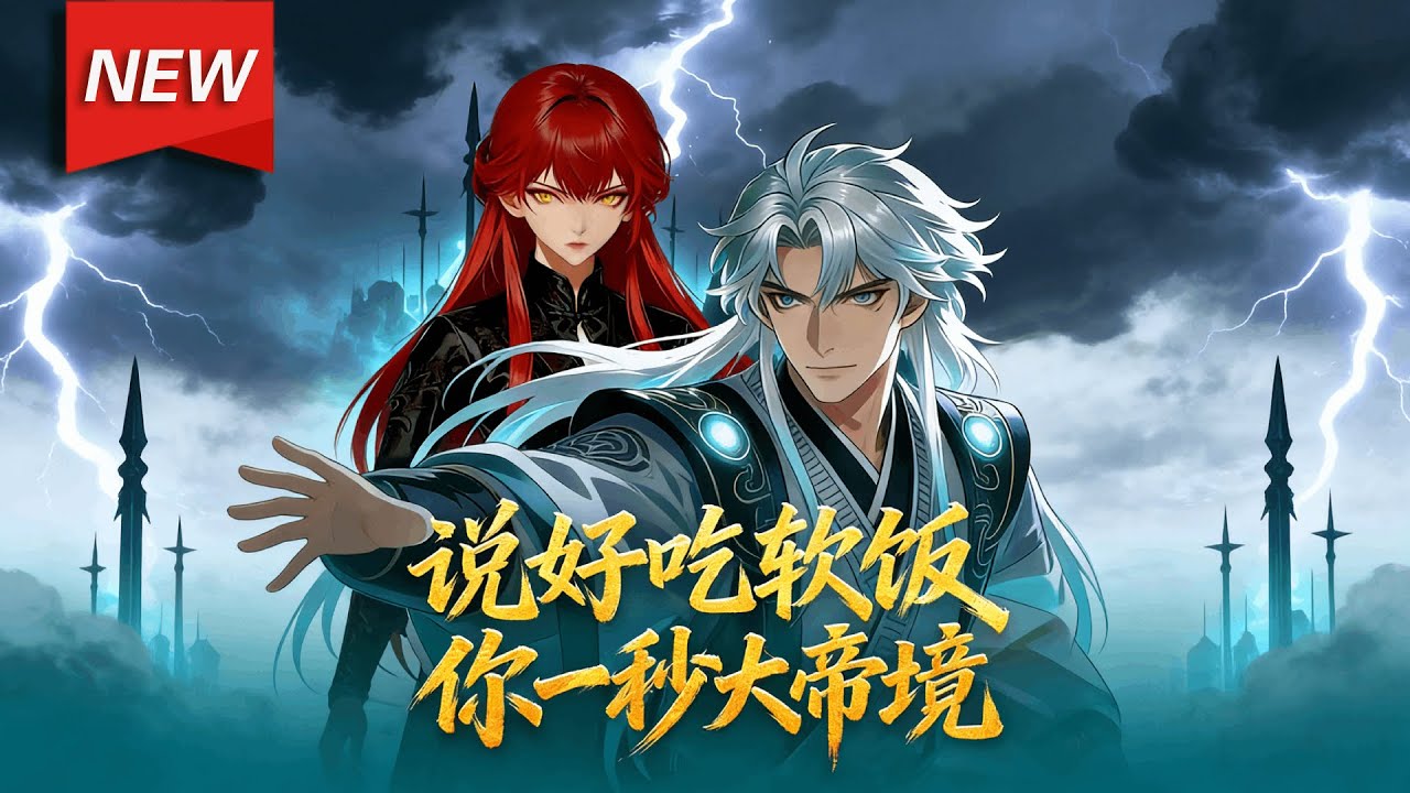 MULTISUB📢新番上线《说好吃软饭，你一秒大帝境？》第1~75集丨小说作者穿越神隐大陆成了软饭男，妖兽肆虐，千钧一发之际，觉醒签到系统，一秒晋升为人族唯一大帝！#漫剧 #破晓动漫社