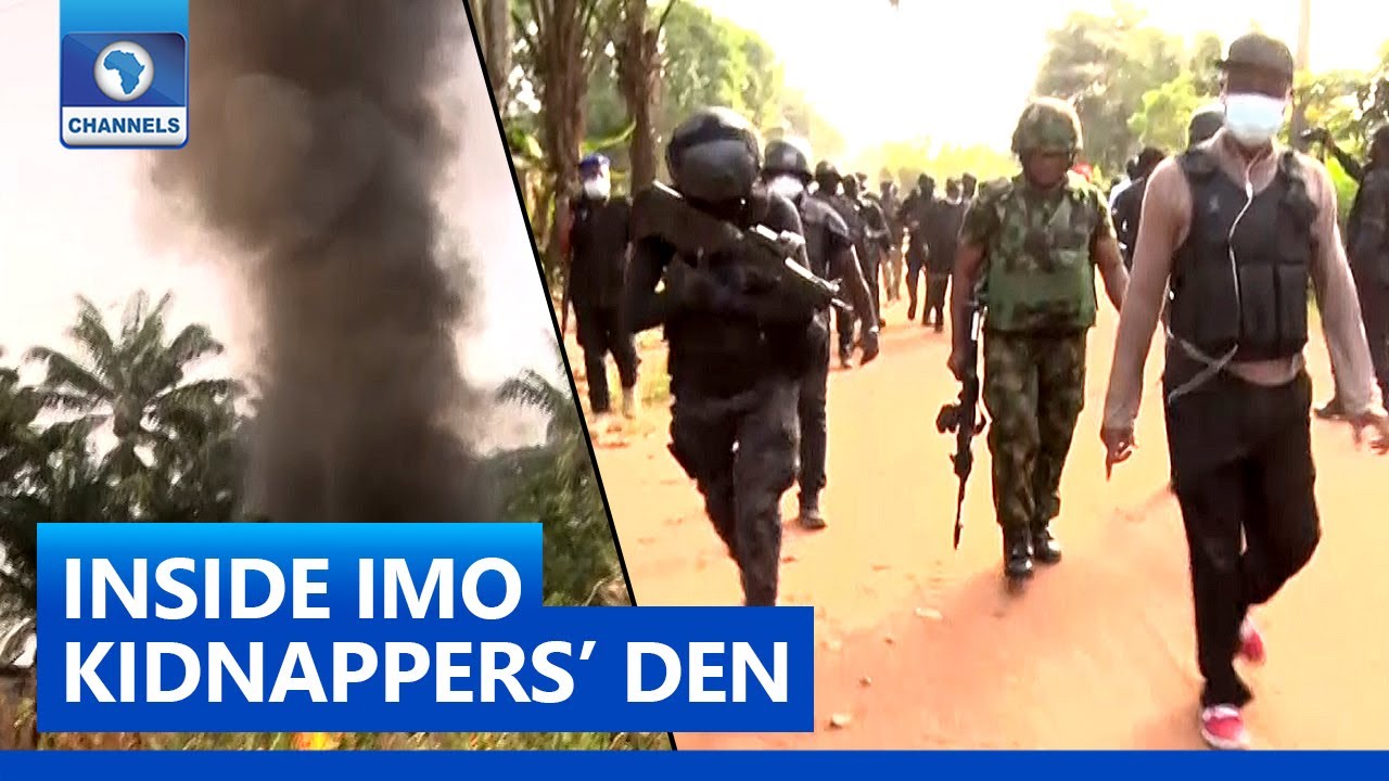 How Troops Stormed Kidnappers' Den In Imo, Uncover Roasted Corpses