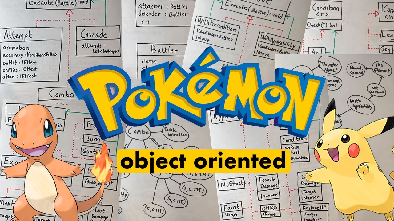 Modeling Pokémon with Object Oriented Programming