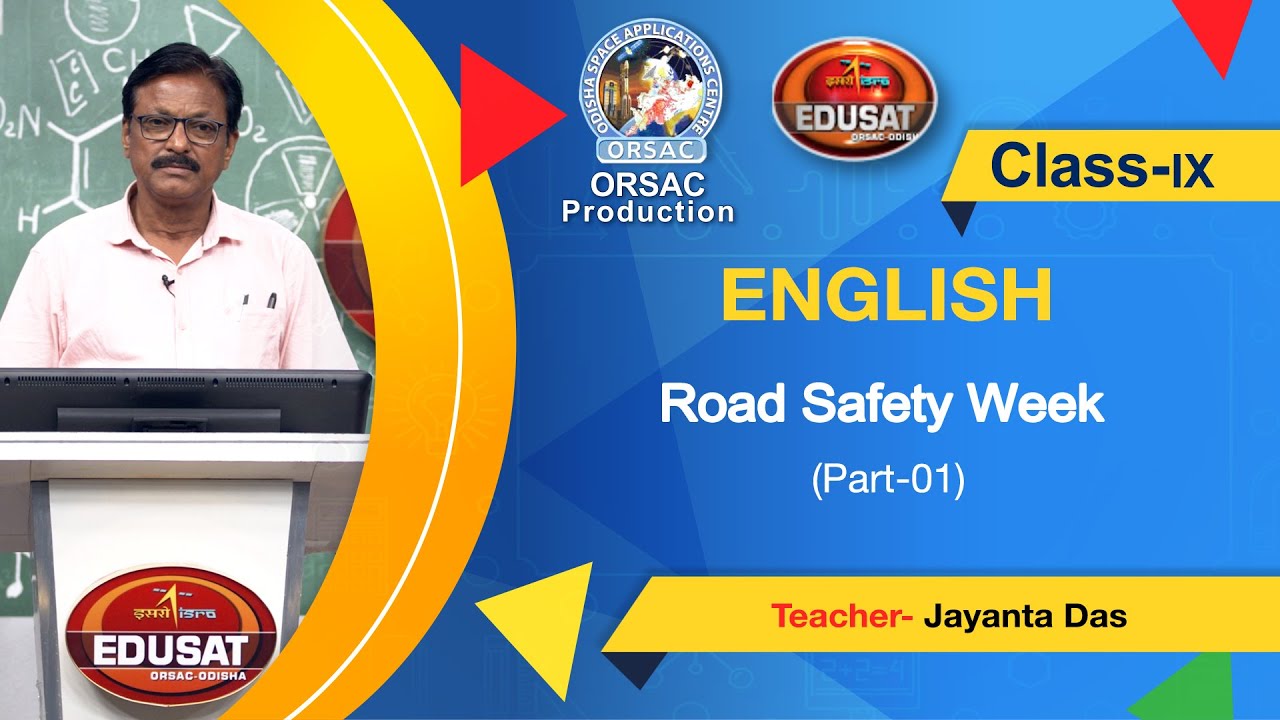 Road Safety Week || English || Part-01 || Class - IX