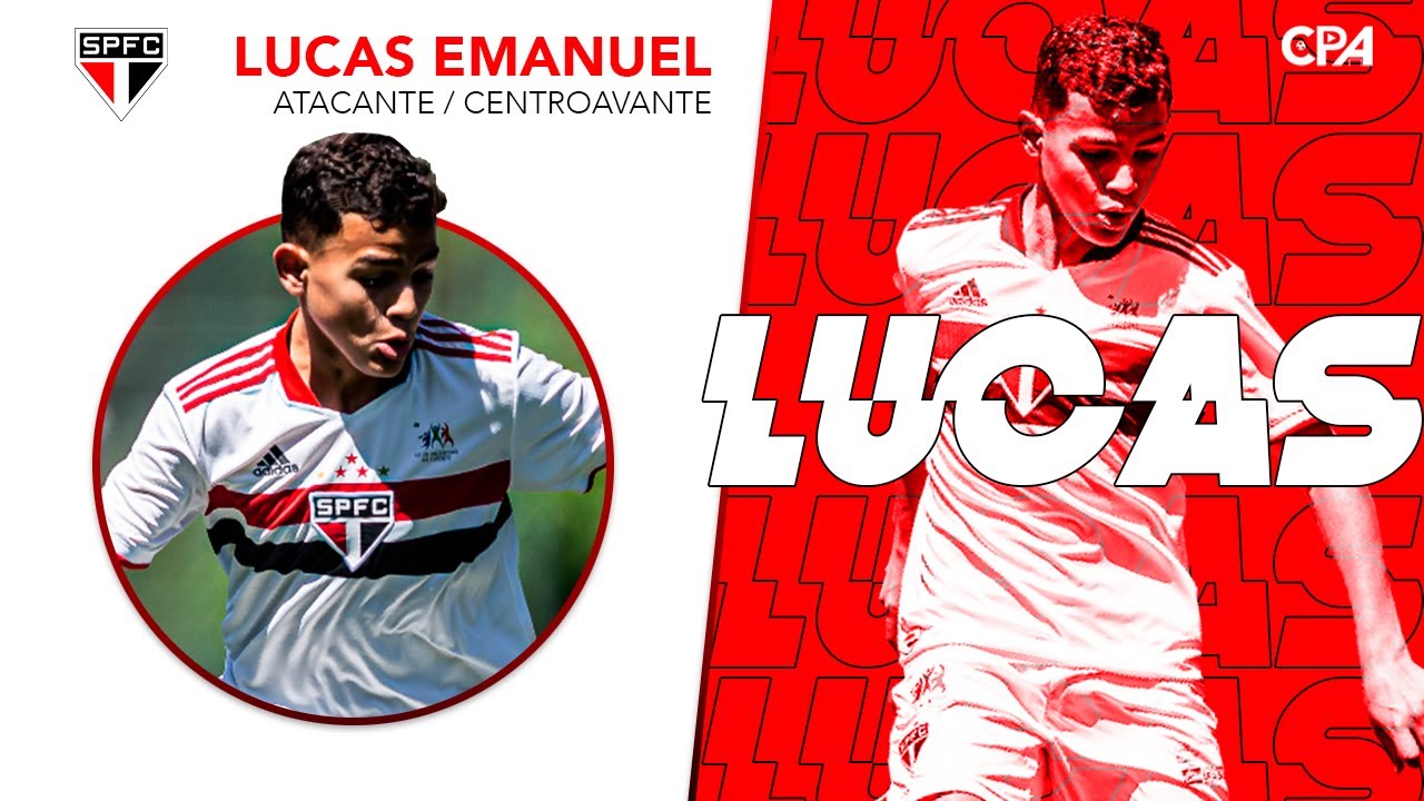 LUCAS EMANUEL - ATACANTE/CENTROAVANTE - S&Atilde;O PAULO 2023