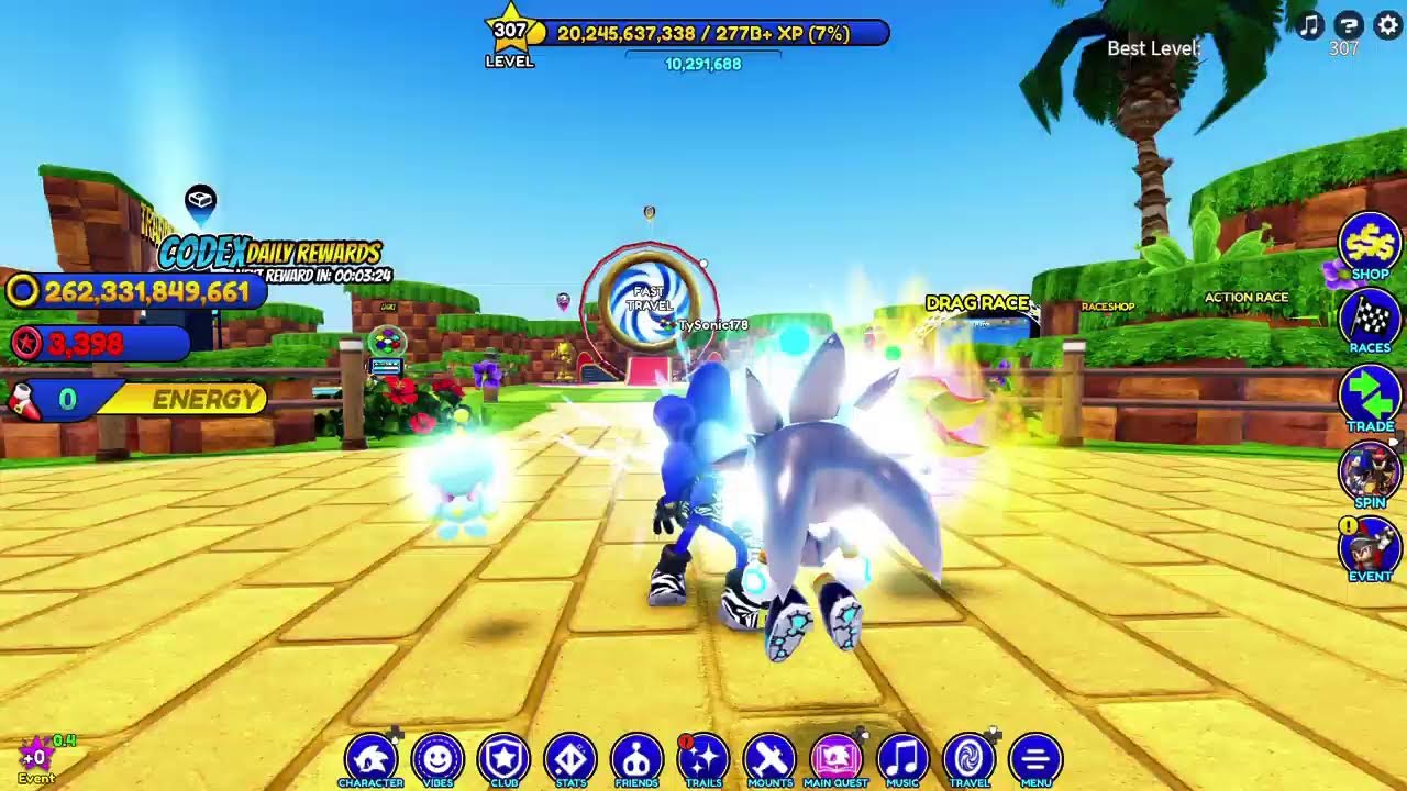Sonic Speed Simulator on Roblox PS5 While Chatting Live Part 15