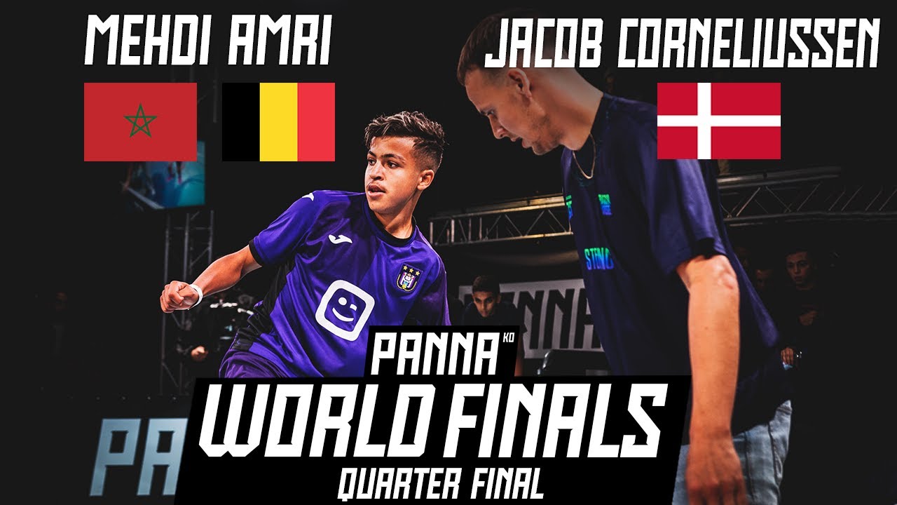 Джейкоб Корнелиуссен (DNK) против Мехди Амри (MOR/BE) | Panna Knock Out World Finals 2022, 1/4 фи...