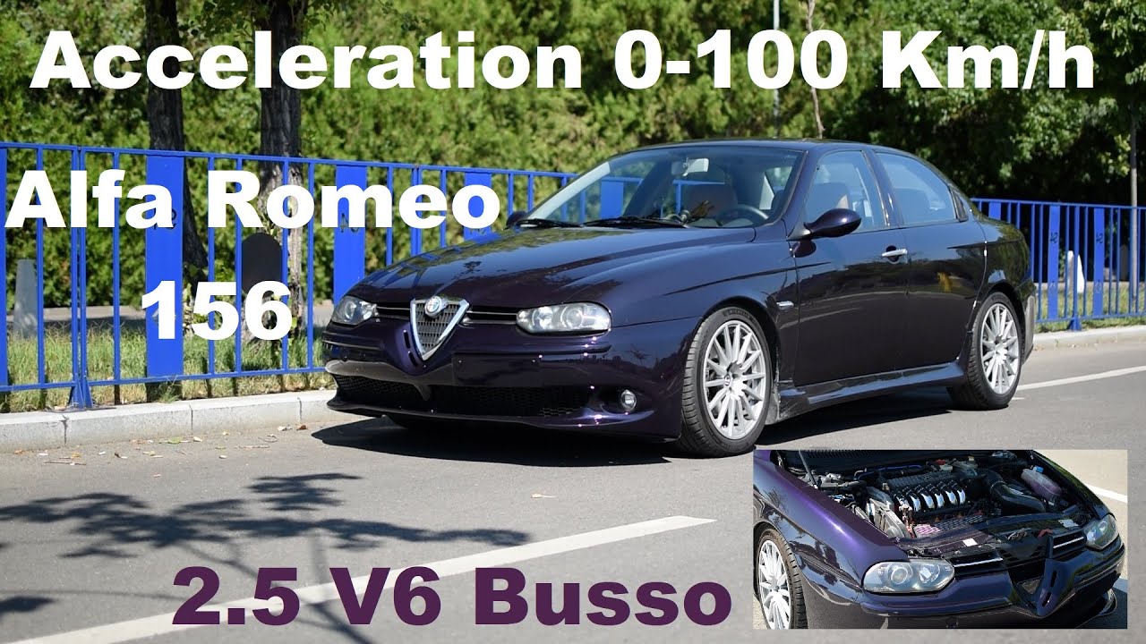 S2E9: Alfa Romeo 156 2.5 V6 Busso - Cinematic & Acceleration 0-100 Km/h