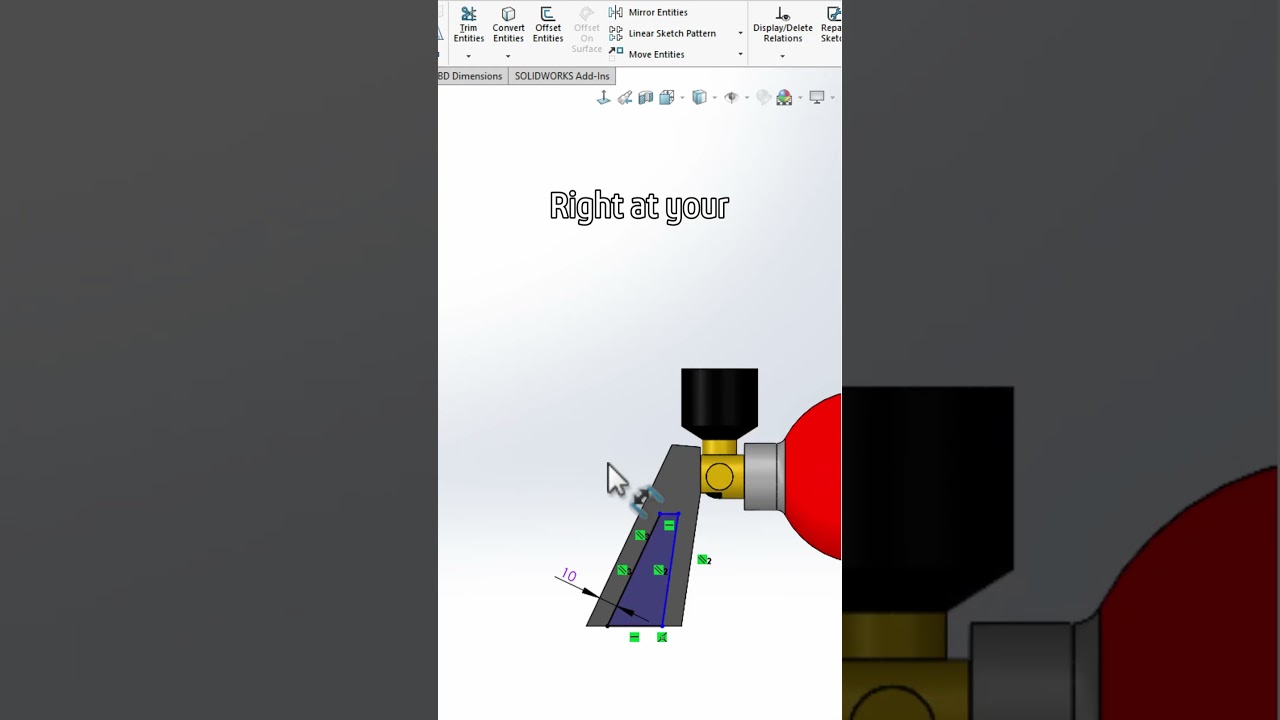 Customizing SOLIDWORKS Toolbars