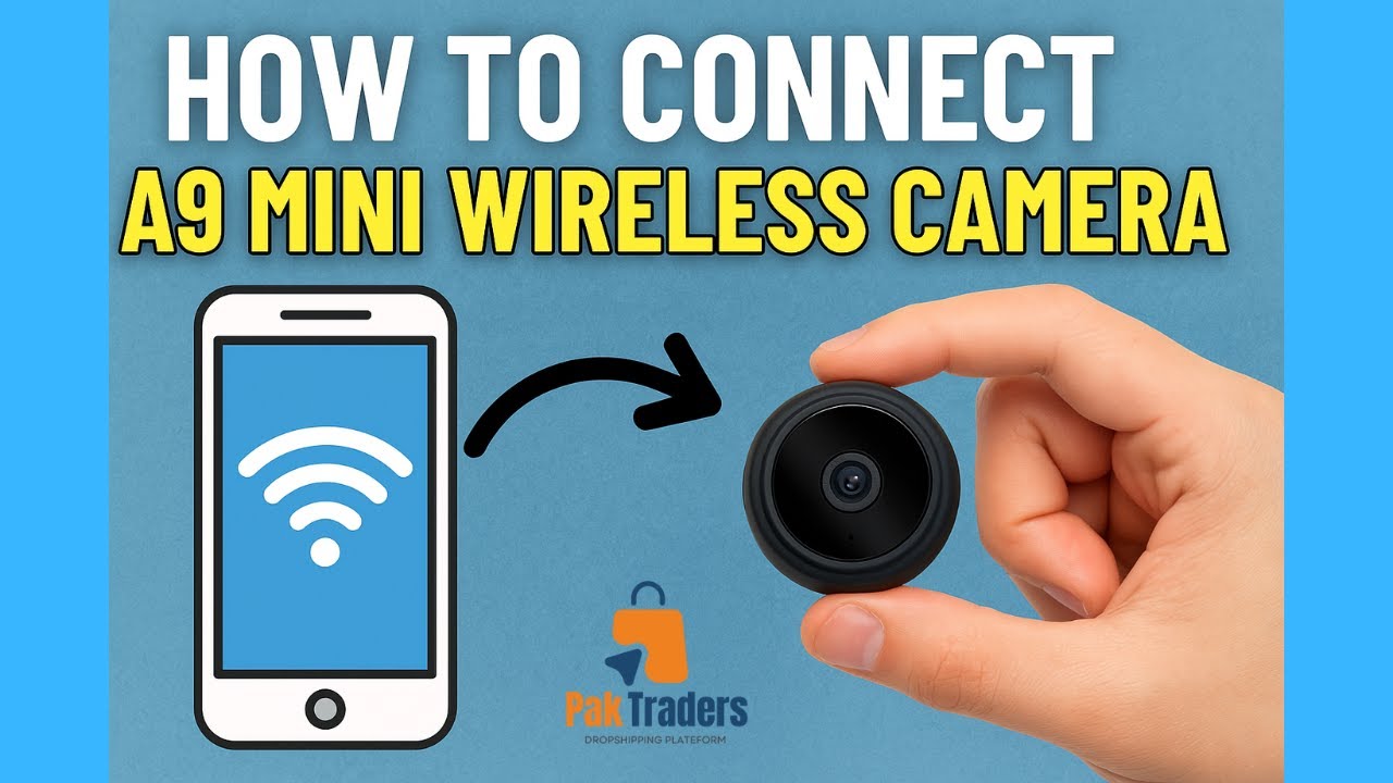 How to Connect A9 Mini Wireless Camera | Easy Setup Guide