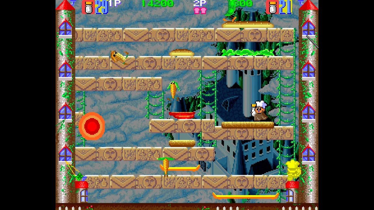 Super BurgerTime 2 player Netplay arcade game