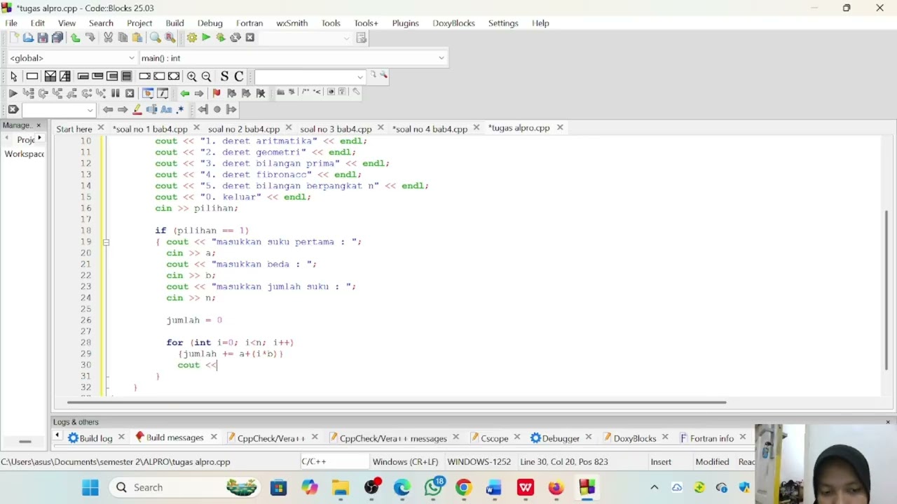 PALPRO 2026 | Bab IV | Restu Bumi Maharani (08011282530072) | Soal 3.