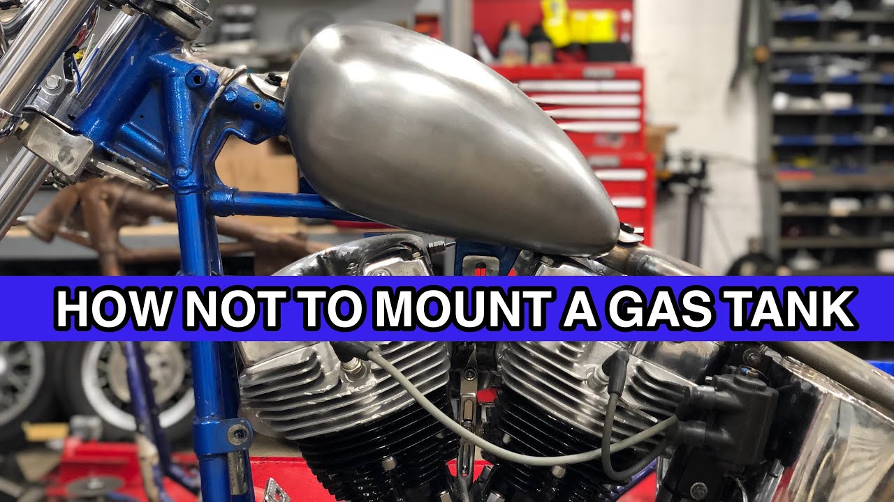 How NOT to mount a gas tank