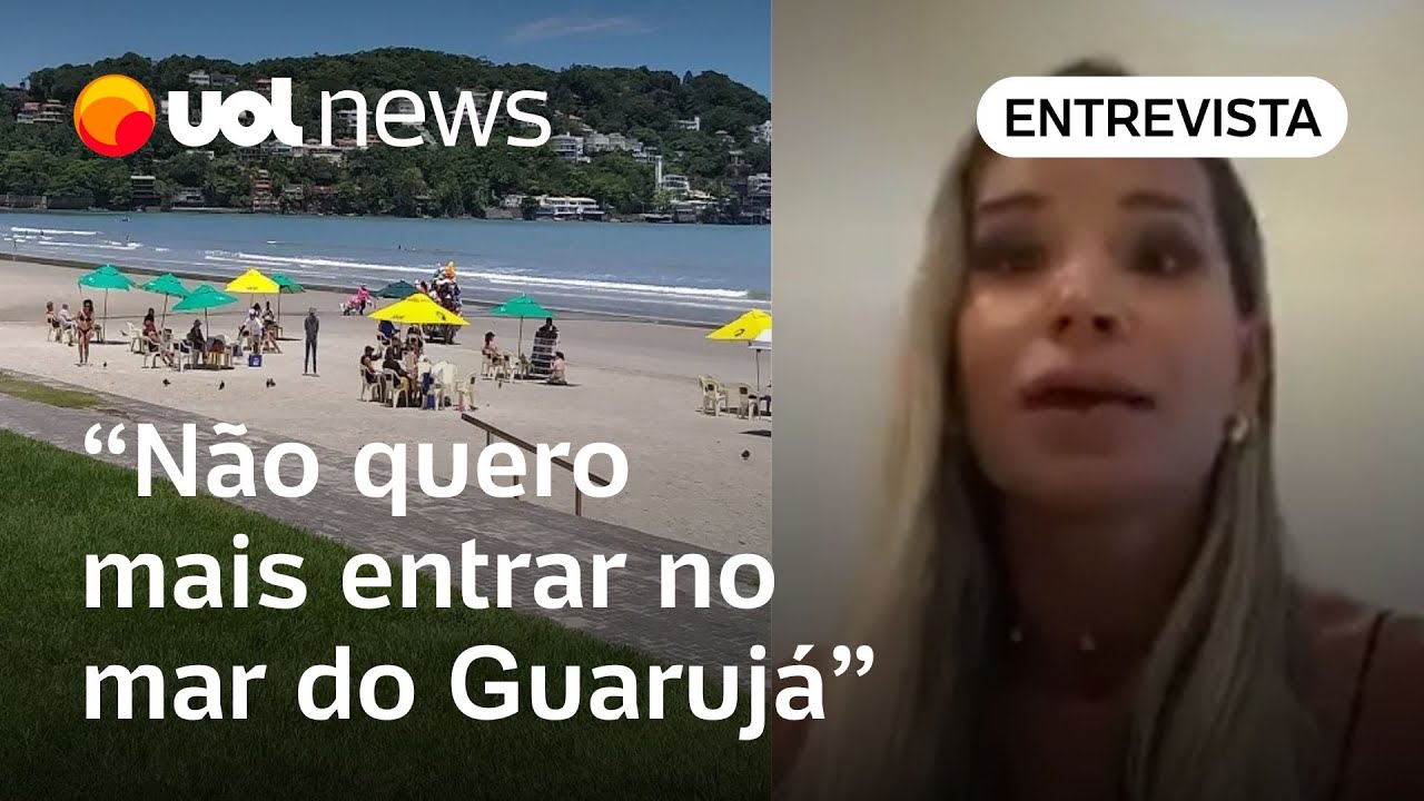 Virose no litoral de SP: 'Muito forte, estou traumatizada', diz vítima de surto no Guarujá