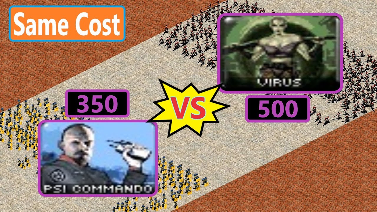 Пси-коммандос против вируса — та же цена — Red Alert 2