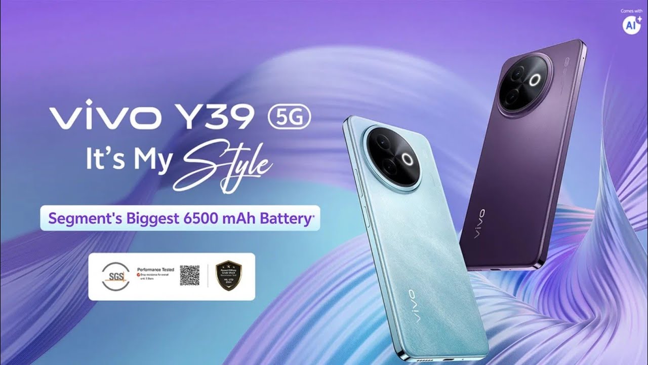 Vivo Y39 Review | Snapdragon 4 Gen 2 | 6500mAh Battery | 5G Smartphone Under Budget!”