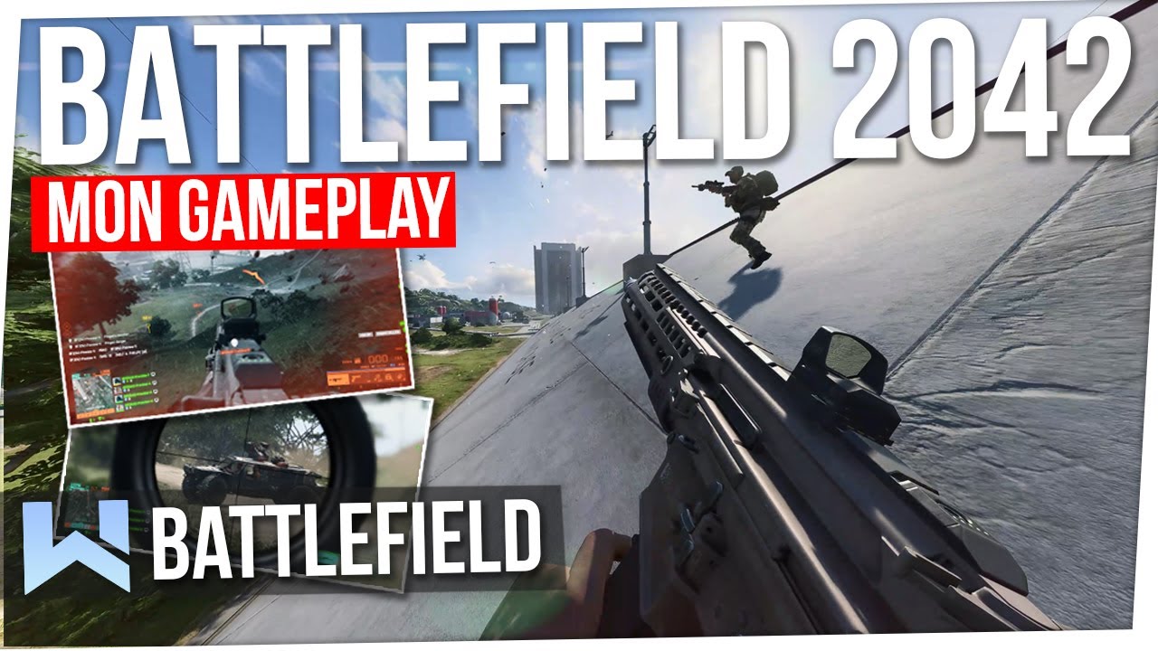 J'ai JOU&Eacute; &agrave; BATTLEFIELD 2042 en AVANT-PREMIERE ! (Gameplay FR)