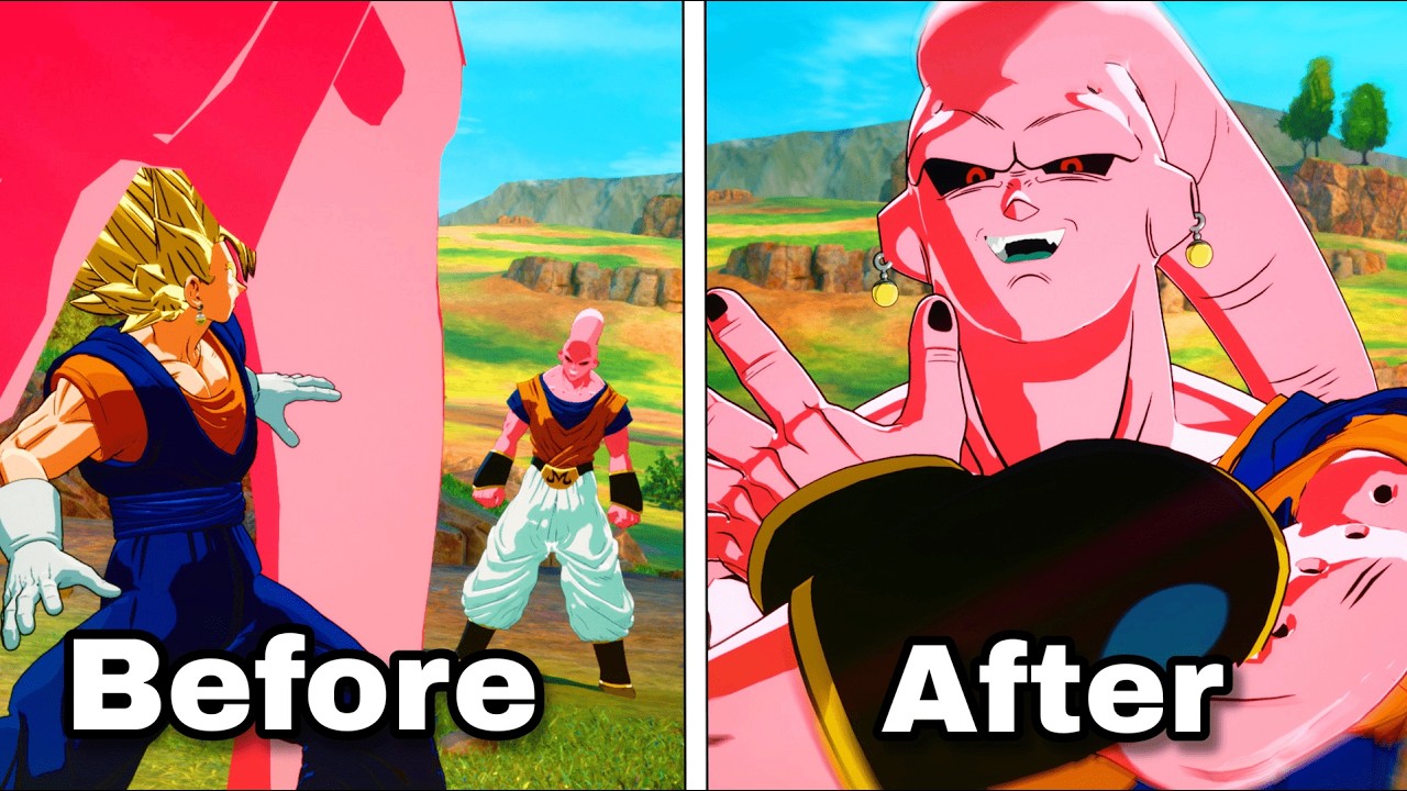Majin Buu absorbs EVERYONE in Sparking Zero...