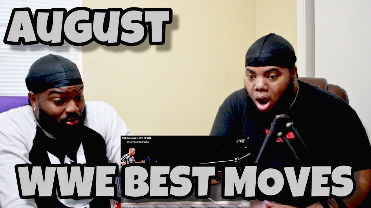 WWE Best Moves of 2019 - AUGUST (REACTION) 😱