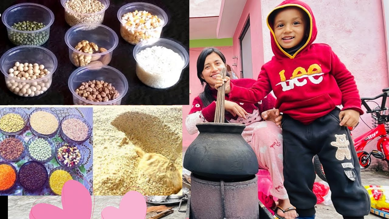 New Year 2026 मा यसरी बनायौं सरबत्तम पिठो //SakshamManisha Vlogs❤️