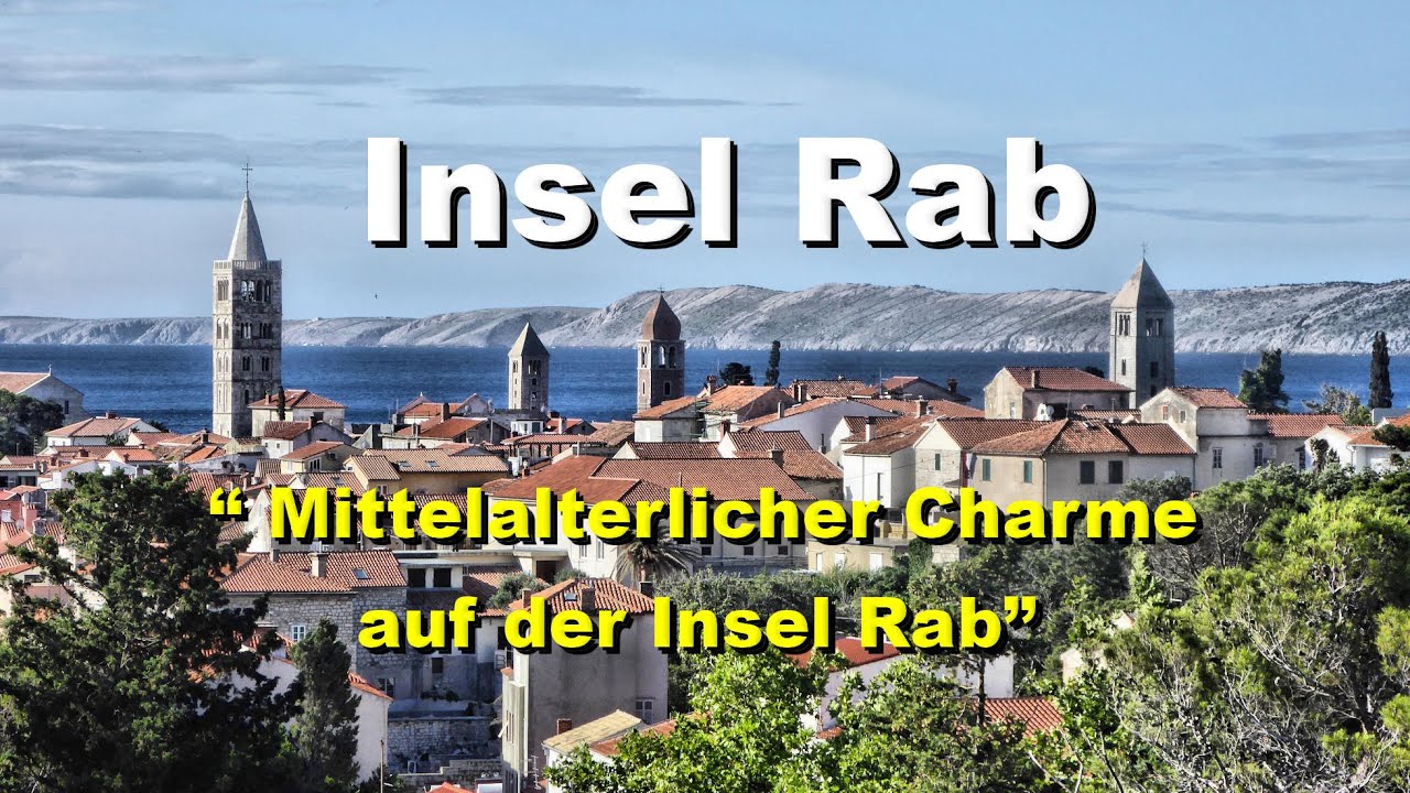 🇭🇷 Kroatien - Insel Rab -  Geh mit mir durch die Altstadt mit historischen Häusern und Gassen.