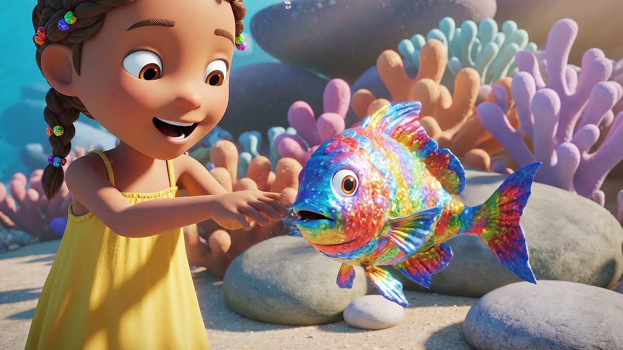 Seis Pececitos Nadan, Nadan, Nada | Canciones Infantiles y Rimas para Niños