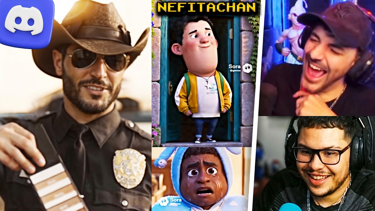 NEXXUZ y KENFLOW REACCIONAN a VIDEO MEMES con IA del DISCORD de los ARKEANOS 😆