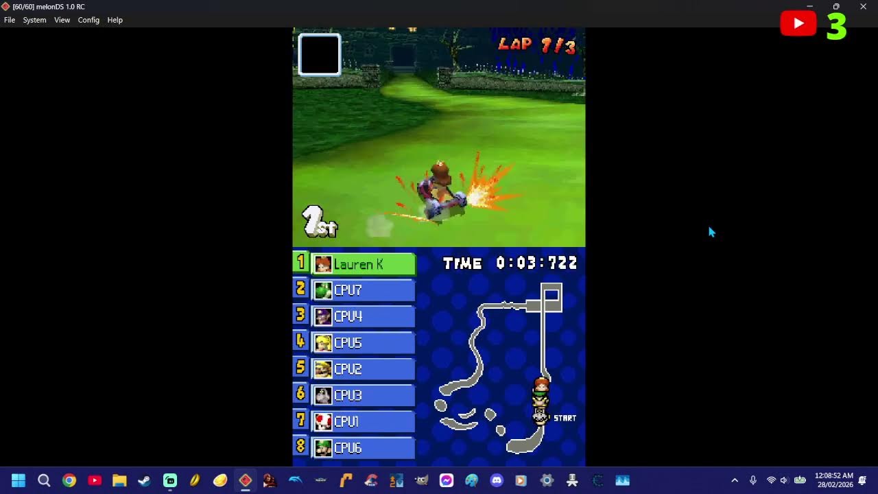 Mario Kart DS Daisy