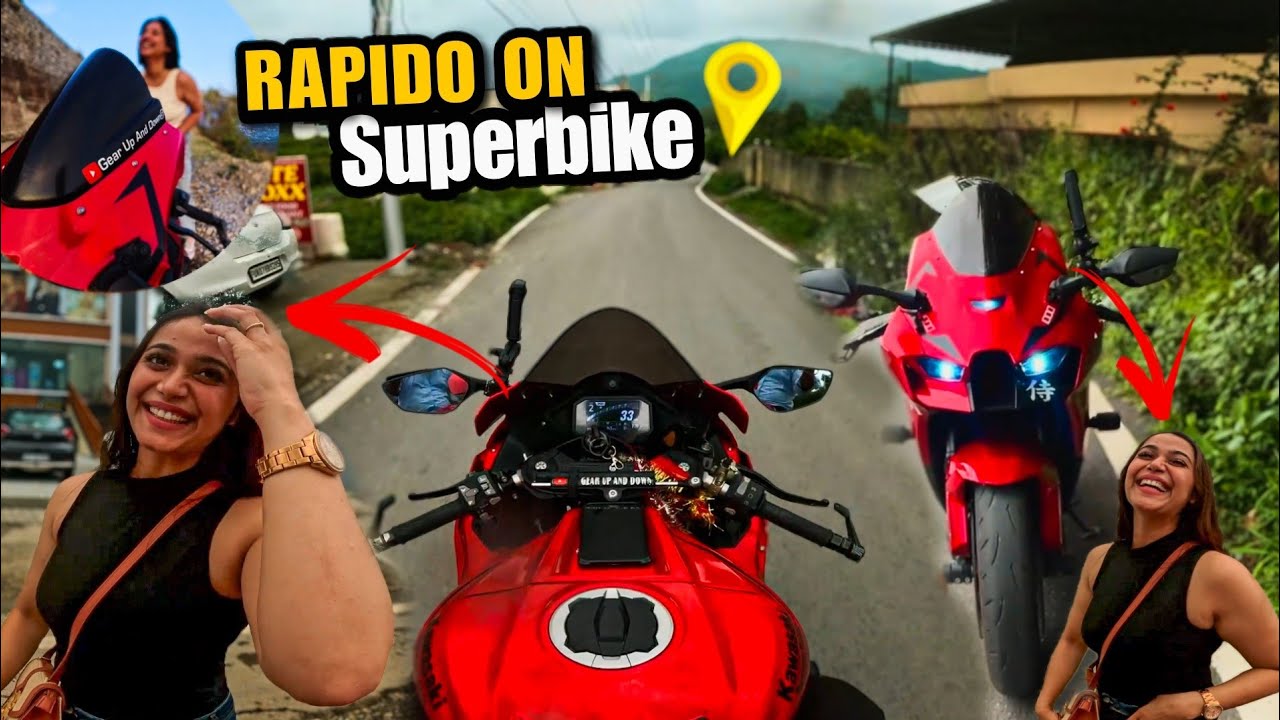 Dehradun's First Rapido on ZX10RR! | Public Reactions Will Shock You 😱