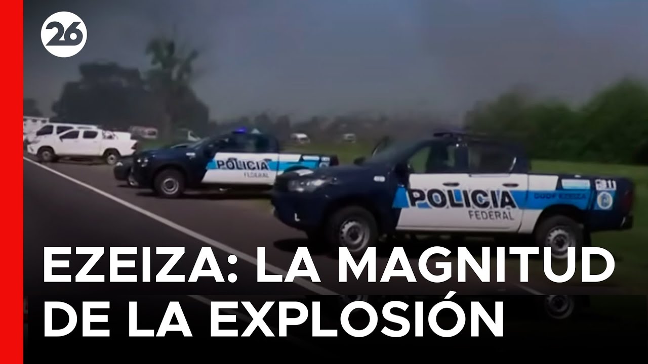 🇦🇷 EN VIVO - ARGENTINA | La explosión y el incendio en Ezeiza se escuchó hasta en Uruguay