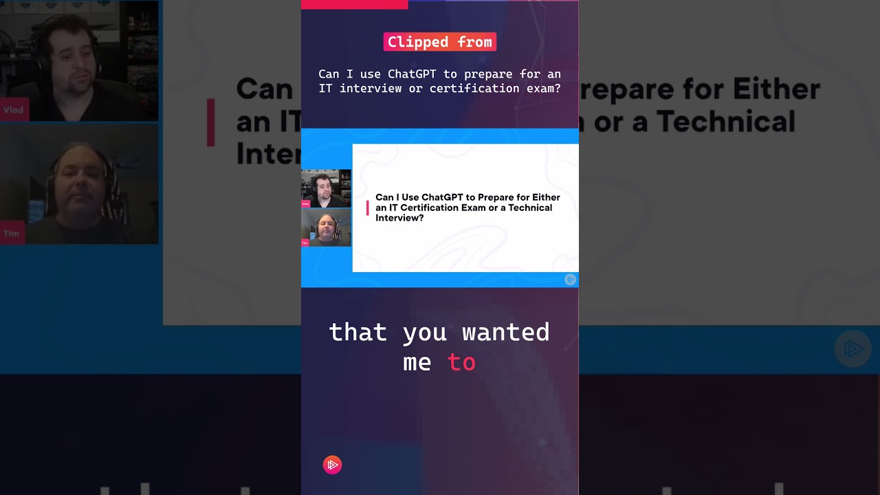 Use #ChatGPT for #ITCertification Exam Prep? 🤔