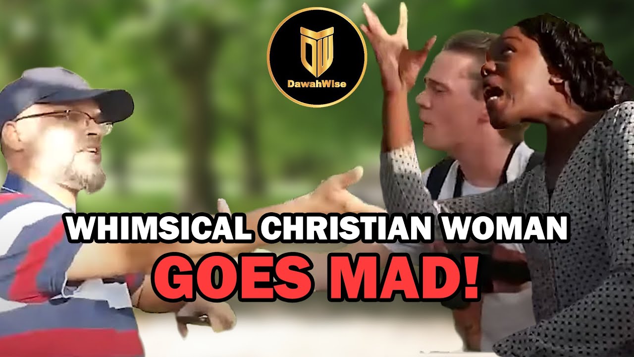 Whimsical Christian Woman Goes Mad! | Hashim | Speakers Corner | Hyde Park
