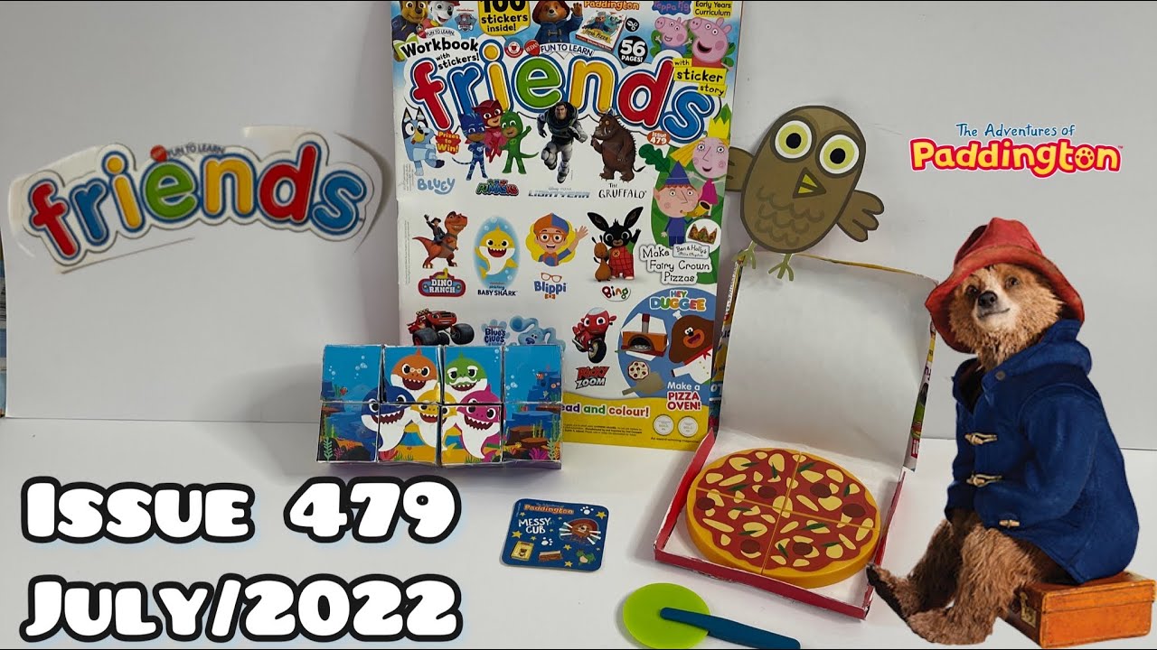Friends magazine, issue 479, July/2022 (Paddington pizza party set 🍕)