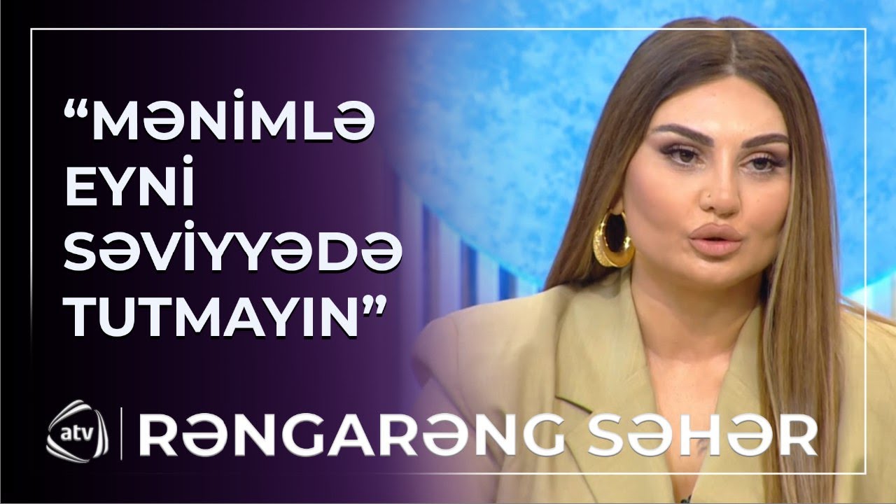Vəfa Şərifova ilə dueldən imtina etməmişəm - Şəbnəm Tovuzlu / Rəngarəng səhər
