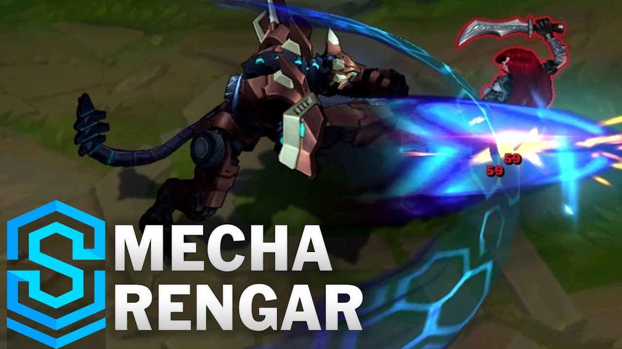 Mecha Rengar Skin Spotlight - League of Legends