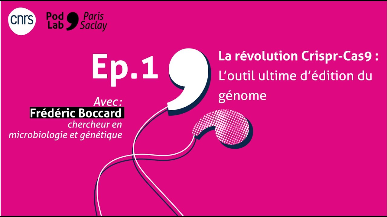 La révolution CRISPR-Cas9 (1/2) :  L'outil ultime d'édition du génome | PodLab' Paris-Saclay