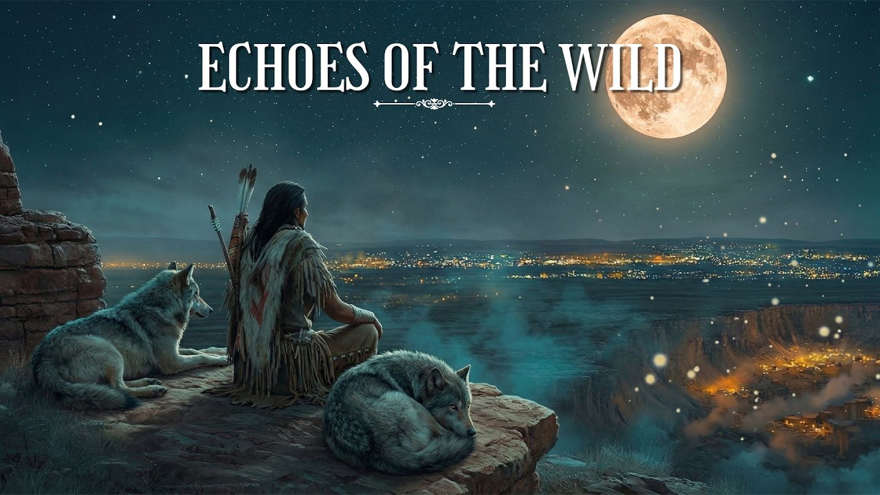 Echoes of the Wild | Native American Flute & Crickets Ambience for Deep Rest