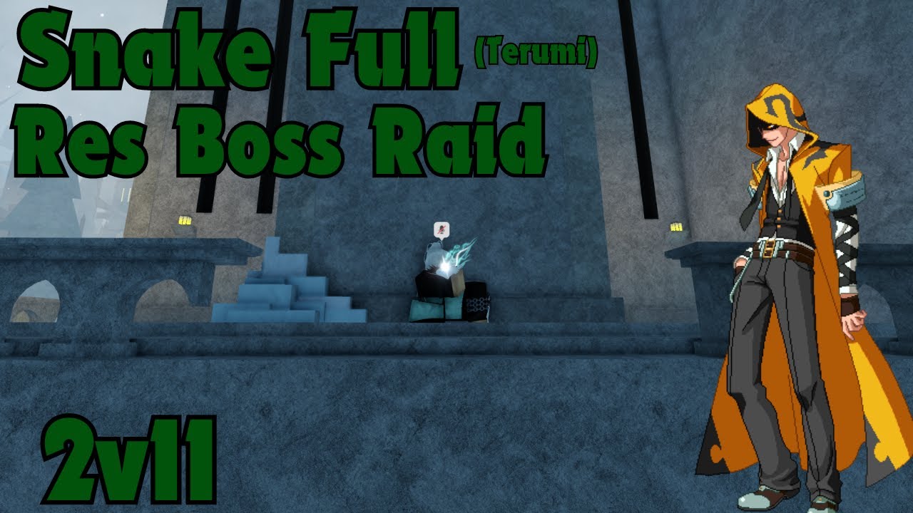 Snake/Terumi FULL RES BOSS RAIDING (2v11) | TYPE://SOUL