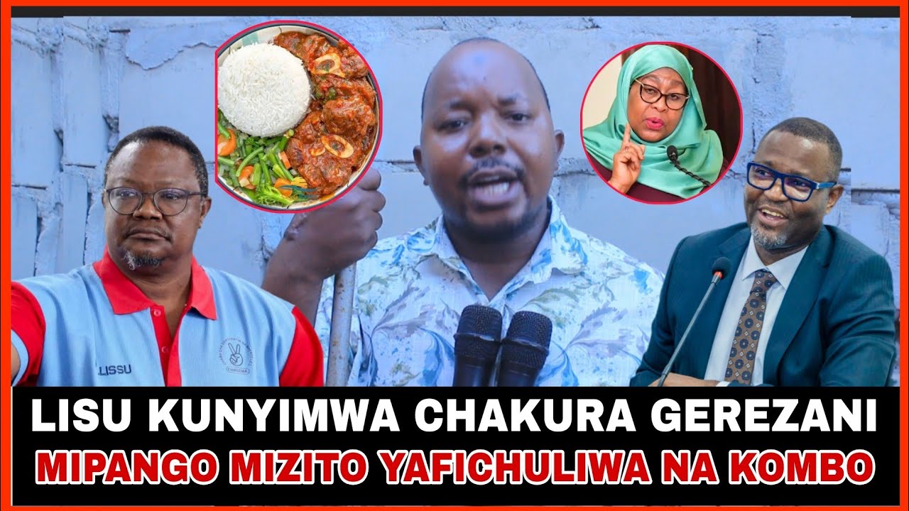 MIPANGO MIZITO YAFICHULIWA LISU KUDAI KUNYIMWA CHAKURA GEREZANI/ KOMBO AUMIZWA AOMBA MSAMAHA LIVE...