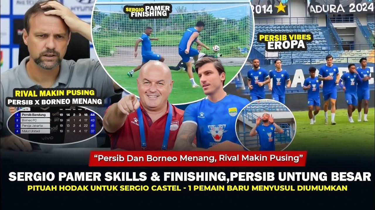 😱LANGSUNG NYETEL DILATIHAN PERDANA~Sergio Pamer Skills & Finishing‼️Rival Makin Tertinggal,BojanTop🔥