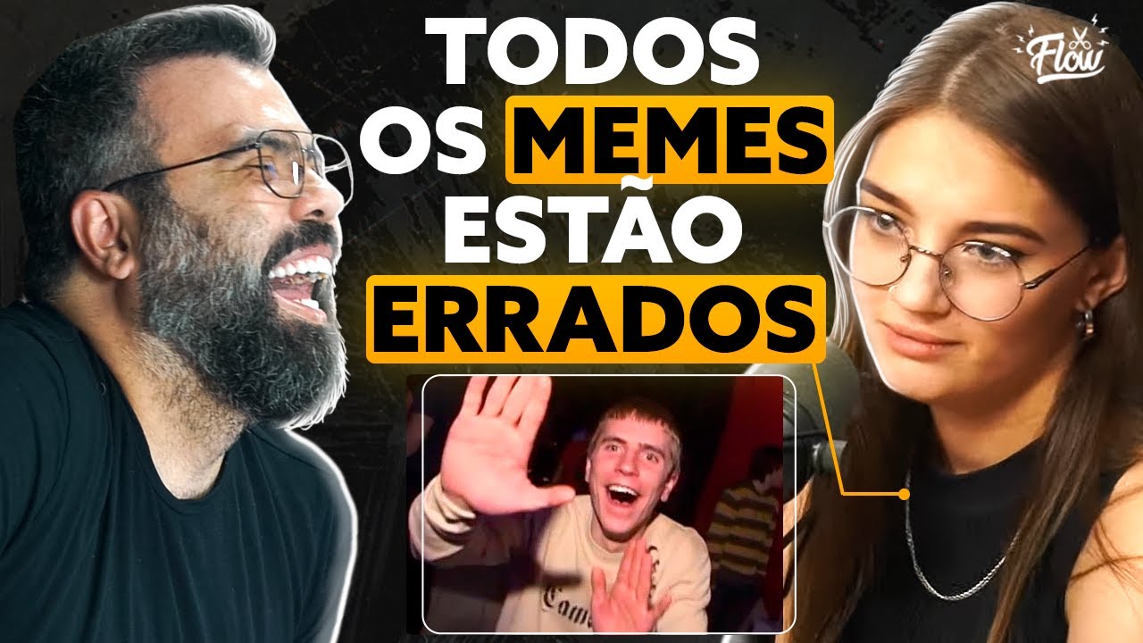 Convidada RUSSA sobre os MEMES do Brasil
