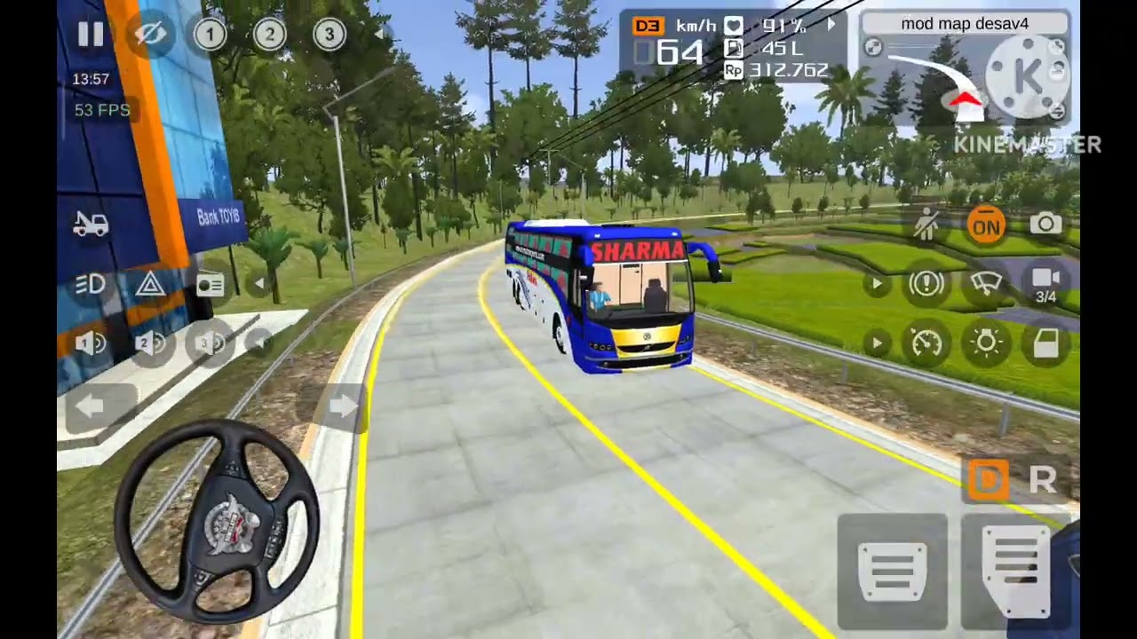 Volvo Multi-Axle Bus Driving POV – Bus Simulator Indonesia (BUSSID) | Real Bus Experience 🚍