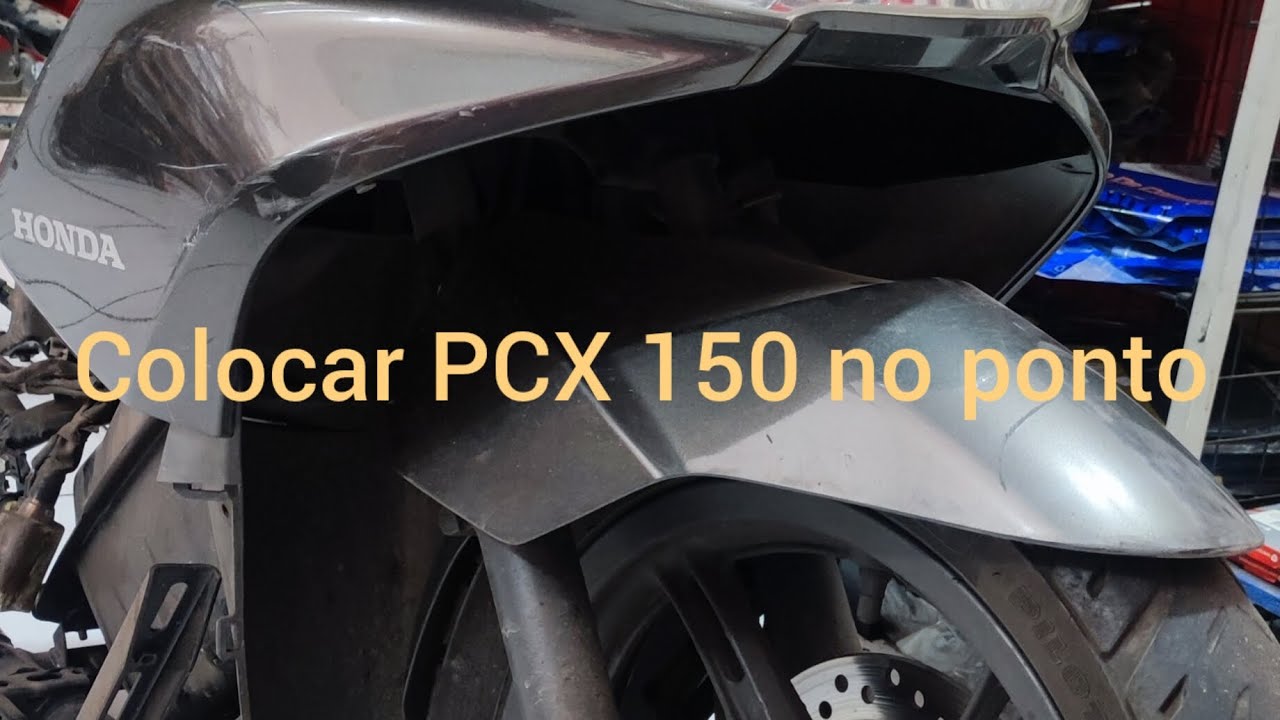 colocar motor PCX 150 no ponto