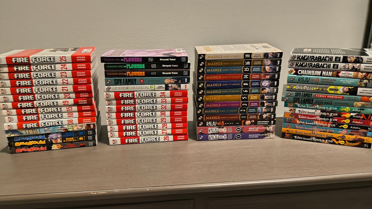 December's 50+ manga haul | 2025