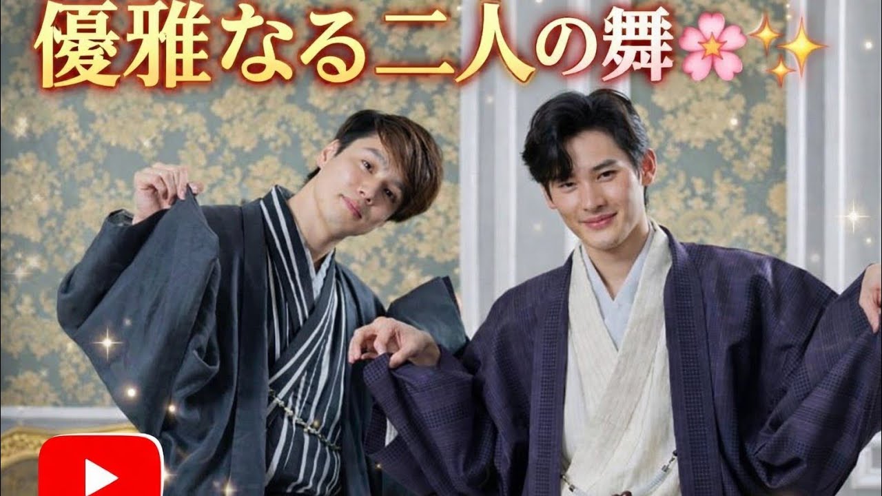優雅なる二人の舞 🌸👘✨