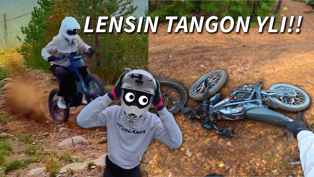 TANGON YLI !!! Talarialla Enduroa