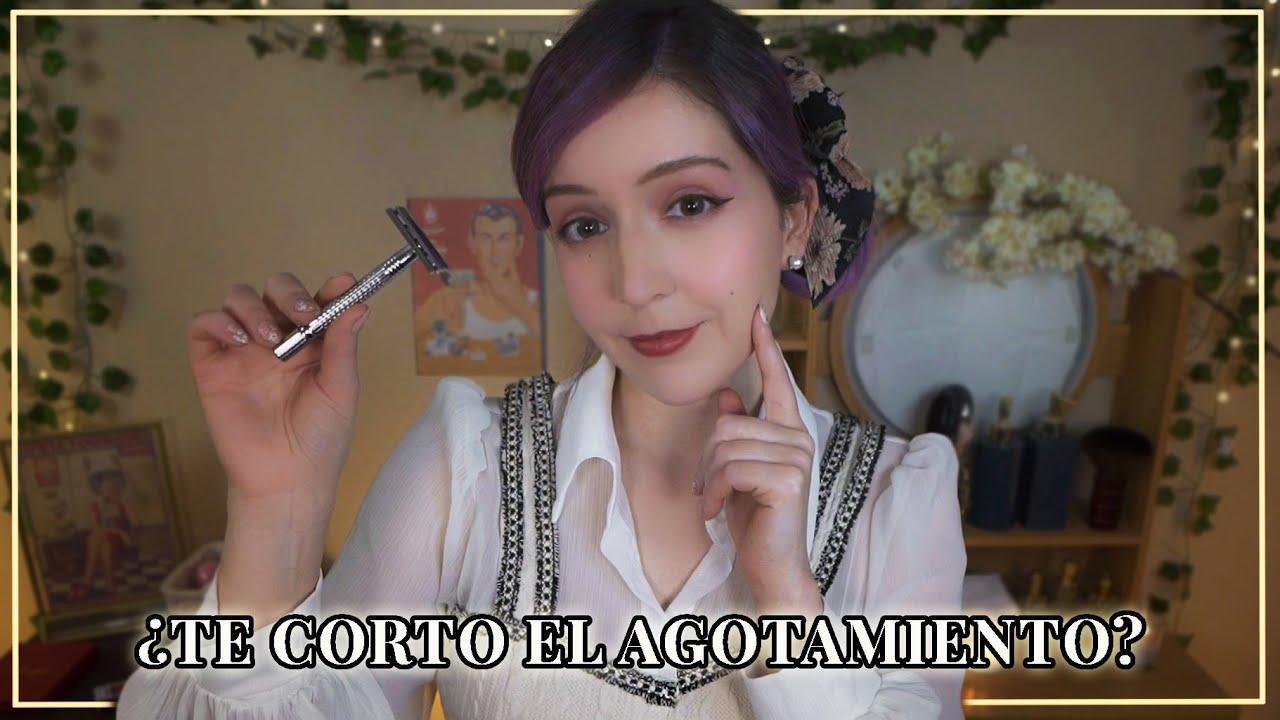 ⭐ASMR Barbería Vintage 1955 🕰️Te corto el cabello, la barba y el agotamiento (con cariño)